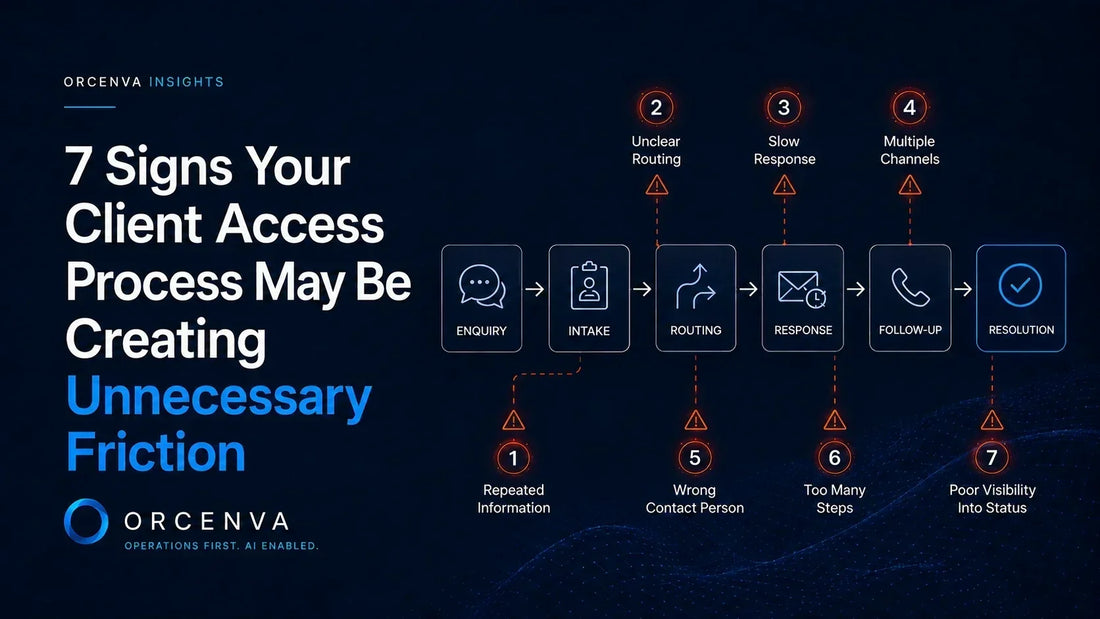 7 Signs Your Client Access Process May Be Creating Unnecessary Friction