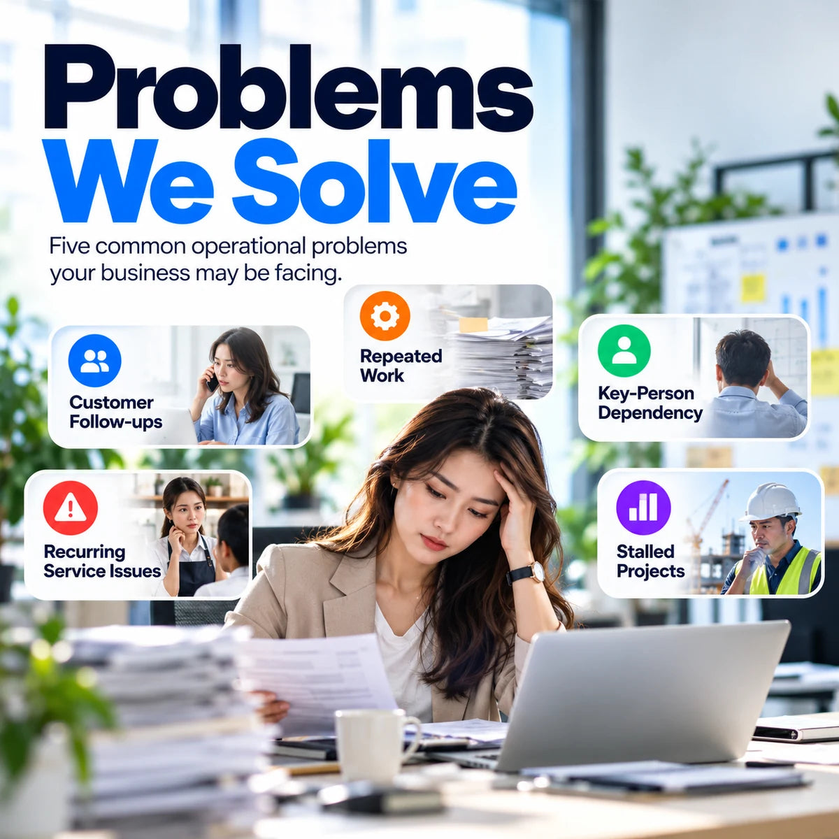 Problems We Solve